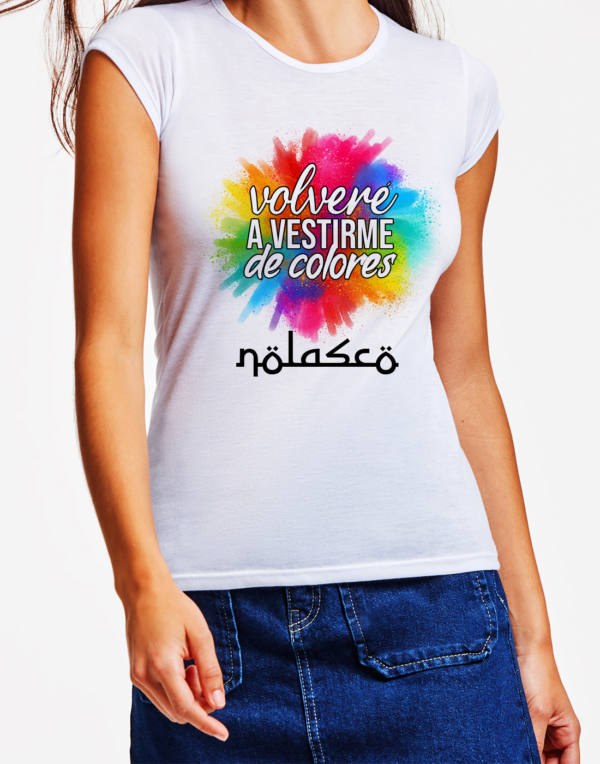 Camiseta – Volveré a vestirme de colores